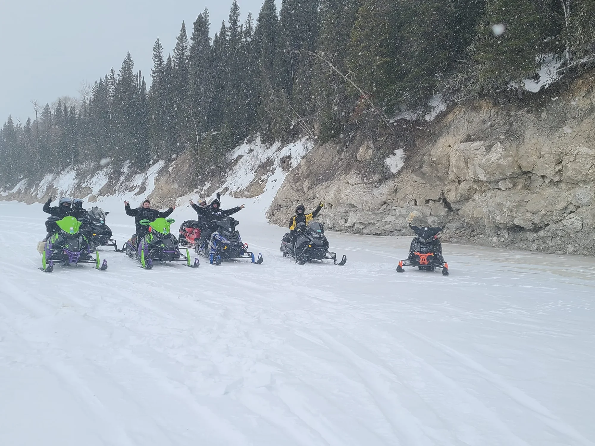 Arctic landscape near James Bay