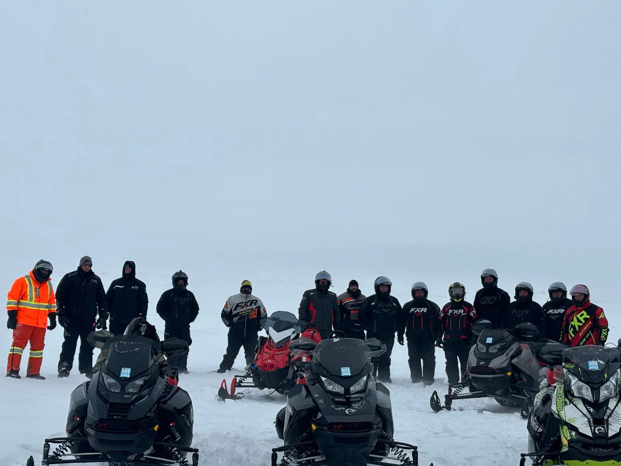 Group departing from Cochrane