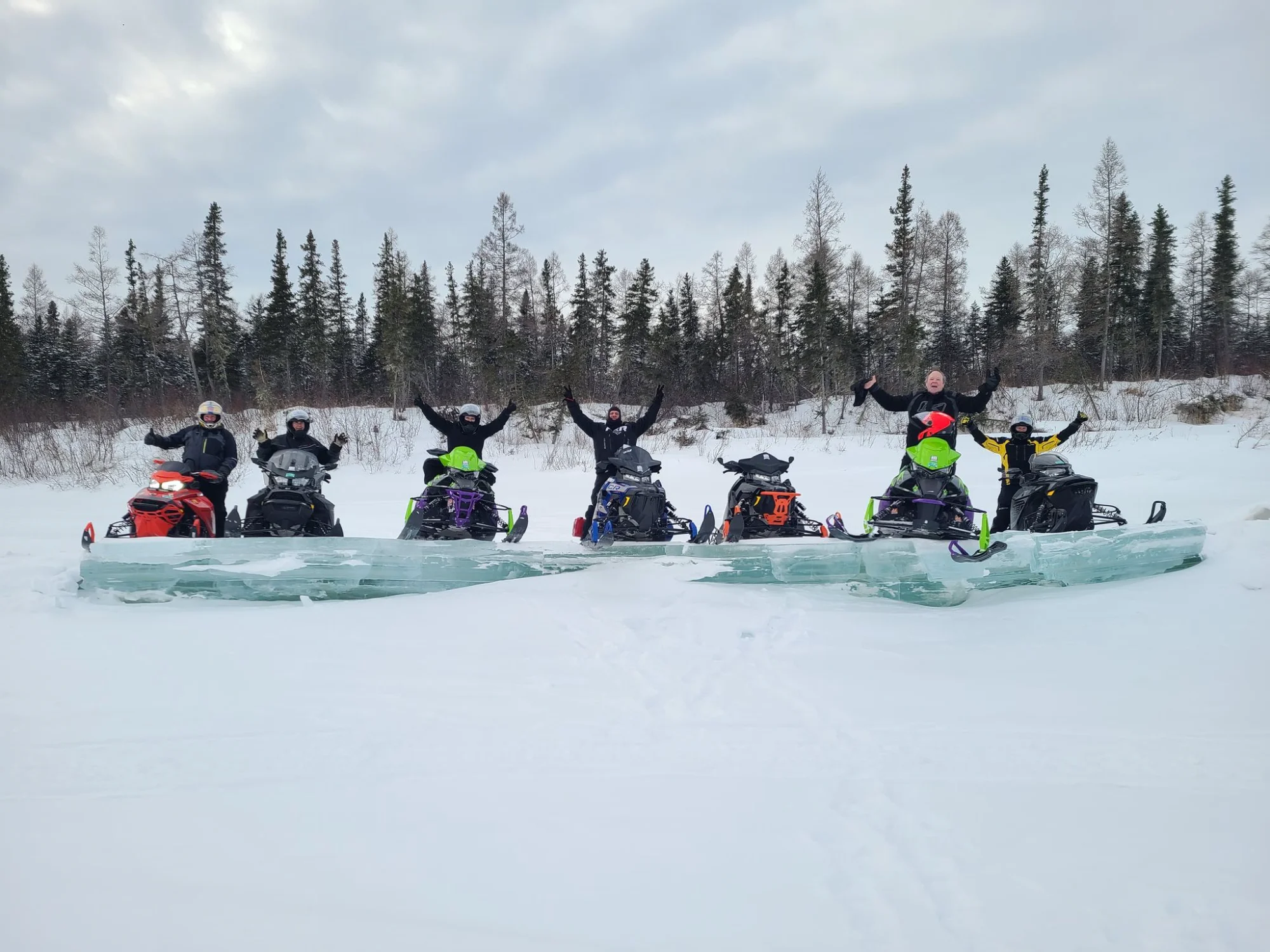 Expedition sleds and gear