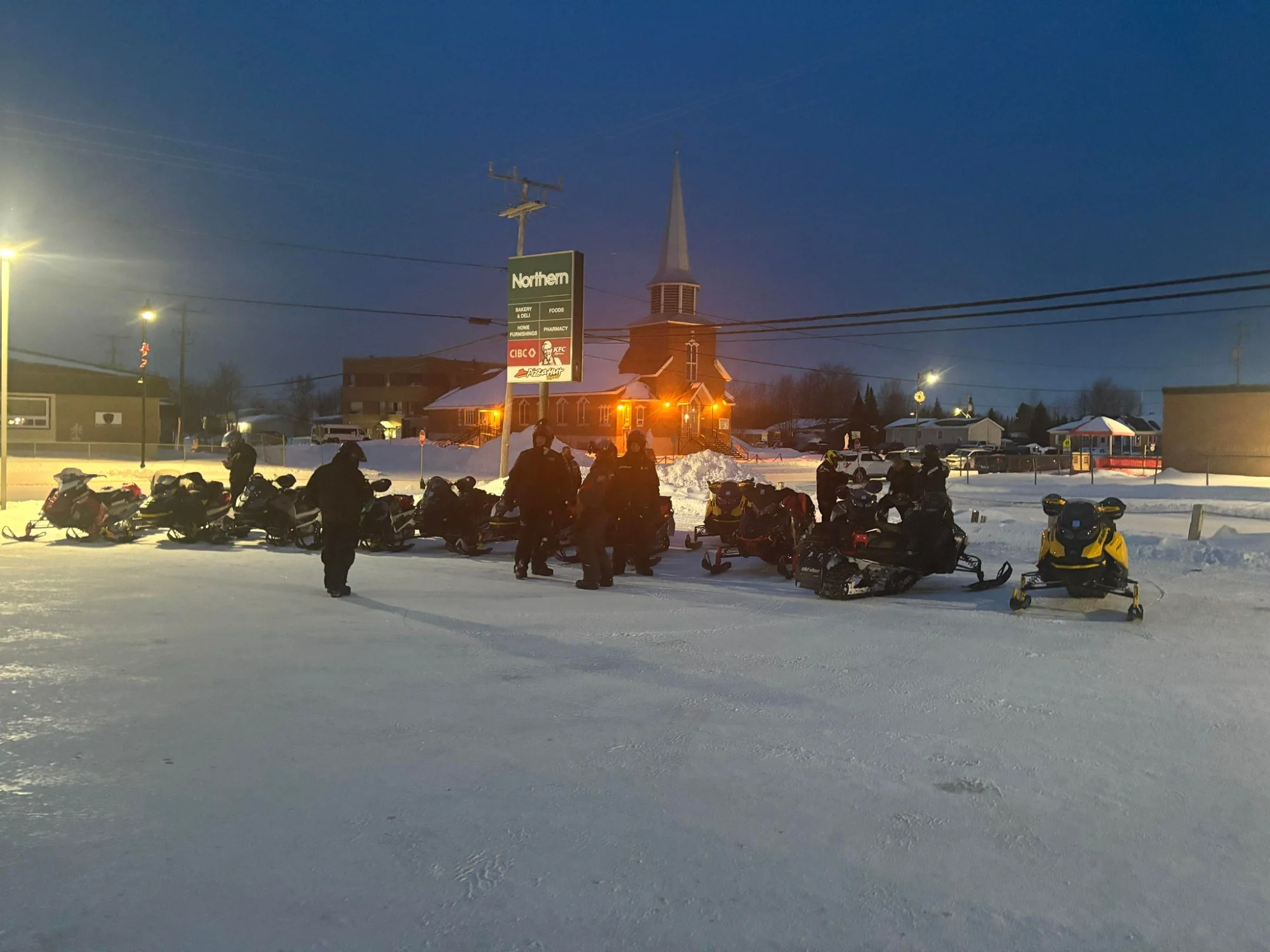 Wilderness camping setup